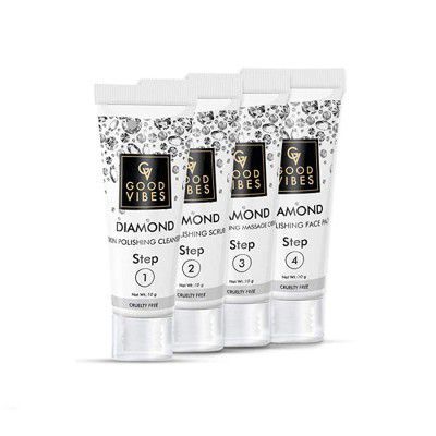 Good Vibes Diamond Skin Polishing Facial Kit 