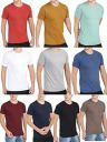 GOODCARRY Solid Men Round Neck T-Shirt (Pack of 10)...