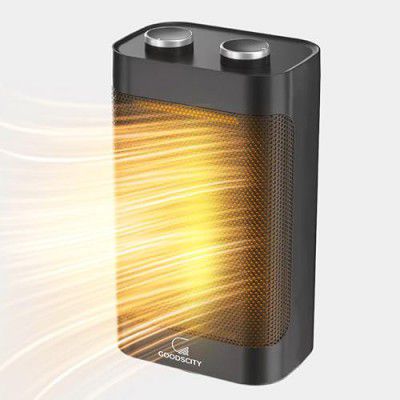 Goodscity Room Heater for Home | 1500W PTC Ceramic, Fast Heating | 1 yr Warranty