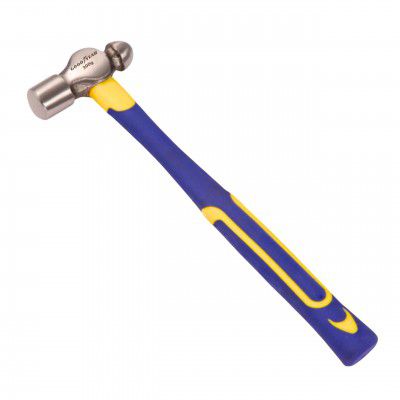 GOODYEAR Ball Pein Hammer, Fibre Glass Handle Metal Hammer Hand Tools 300gm Weight Ball Peen Hammer