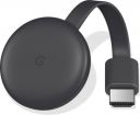 Google Chromecast 3 Media Streaming Device  (Black)...