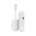Google Chromecast with Google TV (4K)- Streaming Stick Entertainment with Voice Search - Watch Movies, Shows, and Live TV in 4K HDR - Snow...