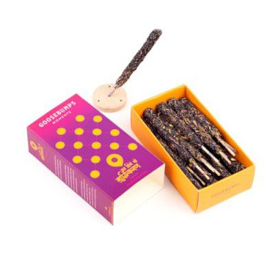 Goosebumps Himalayan Flowers Smudge Incense | Agarbatti Hawan Samagri | Incense for Home Fragrance | 4.5 inches x 10 Sticks