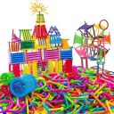Gooyo 301Y-20 Educational & Building Straw & Sticks Set (Multi Color, 164pcs)...