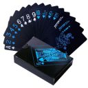 Gooyo Black Unique Waterproof Mat Finish Plastic Deck Rummy| Poker Playing Pack of Card...