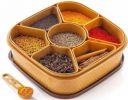 gopi Plastic Utility Container - 1000 ml  (Brown)...