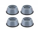 GOPI Refrigerator Stand, Washing Machine Stand, Furniture Base Stand, Fridge Stands for Single Door and Double Door (Pack of 4) (Grey), Medium...