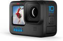 GoPro HERO10 Black - Waterproof Action Camera with Front LCD and Touch Rear Screens, 5.3K60 Ultra HD Video, Optical 1X and Digital 4X 23MP Photos...