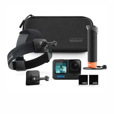 GoPro Hero12 Bundle Pack - Includes Hero12 Action Camera, 2-Batteries, Floating Hand Grip