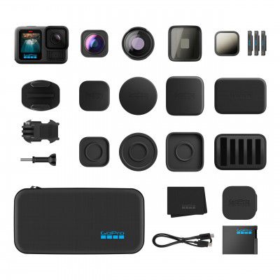 GoPro HERO13 Black + HB-Series Lens Collection - Includes Macro Lens