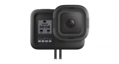 GoPro Rollcage Protective Sleeve + Replaceable Lens for HERO8 Black