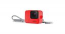 GoPro Sleeve + Lanyard Firecracker Red for HERO7...