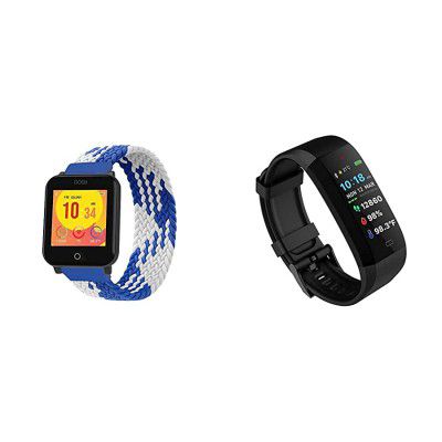 GOQii Smart Vital Junior for Kids Fitness, SpO2, Body Temperature and Sleep Tracker with 3 Months Personal Coaching Subscription