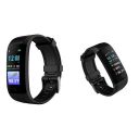 GOQii Vital 3.0 Full Touch, Smart Notification Waterproof, Smart tracker For Android Phones, Body Temperature,Blood Pressure, Heart Rate & Sleep Tracking with 3 months Personal Health Coaching (Black)...