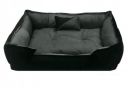 Gorgeous Latest Unique Beds,Sofa Style Velvet Round Bed for Dog and Cat (Red,Black)-Small (S, Black&Grey)...