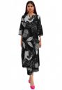 GoSriKi Women's Rayon Blend Straight Printed Kurta with Pant...