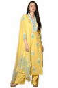 GoSriKi Women's Rayon Viscose Printed Straight Kurta with Pant & Dupatta...