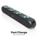 GOVO Gosurround 320 | 50W Bluetooth SoundBar, 4000 Mah Battery (Platinum Black)...