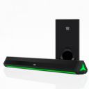 GOVO GOSURROUND 930 | 250W Bluetooth Soundbar| 2.1 Channel with 6.5'' Wired Subwoofer 250 W Bluetooth Soundbar&nbsp;&nbsp;(Platinum Black, 2.1 Channel)...