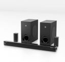 GOVO GOSURROUND 999W, Dolby Digital, Wirelss Satellites 700 W Bluetooth Soundbar  (Platinum Black, 5.2 Channel)...