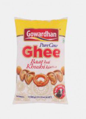 Gowardhan Pure Cow Ghee Pouch, 1 L