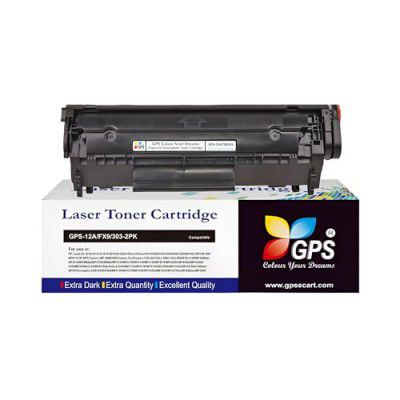 GPS Colour Your Dreams 12A / Q2612A Toner Cartridge, Compatible with HP Laserjet 1020 Plus, M1005, 1018, 1010, 1012, 1015, 1020Plus, 1022, 3015, 3020, 3030, 3050, 3052, 3055 Printers - Pack of 1