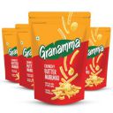 Granamma Crunchy Butter Murukku| Pack of 4, 500g| (125g x 4)...