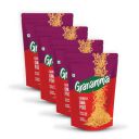 Granamma Oma Podi, South Indian Traditional Snacks, Ready to Eat Snacks, Crunchy Snacks, Packs of 4 (125gx4)...