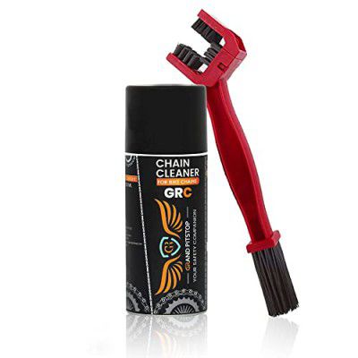 Grand Pitstop Chain Clean GRC (160ml) with Bike Chain Cleaning Brush Blue Color, Bike Chain Cleaner for all bikes, Super Durable Cleaning Tool