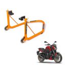 Grand Pitstop Rear Paddock Stand with Swingarm Rest Orange for Bajaj Dominar 400...