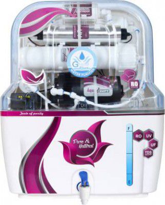Grand plus AQUA TPT 14 STAGE 15 L RO + UV + UF + TDS Water Purifier 15 L RO + UV + UF + TDS Water Purifier  (Multicolor)
