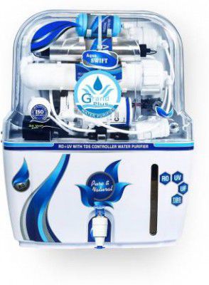 Grand plus ro uv uf tds+copper 15 ltr water filter 15 L RO + UV + UF + Copper + TDS Control Water Purifier 
