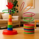 GRAPHENE 2 in 1 Ring Toss Game Toy for Kids...