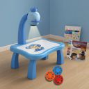 GRAPHENE Drawing Projector Table Set Blue Led Drawing Board for Kids Trace & Draw Smart Sketcher 24 Patterns 12 Colorful Pen Book Fun ...