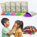 GRAPHENE Holi Combo Herbal Fruit Gulal Pack of 6 with 100 Water Balloons...