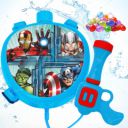GRAPHENE Holi Pichkari Water Gun for Kids 600mL Backpack Water Tank...