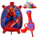GRAPHENE Holi Pichkari Water Gun for Kids with 1 Pkt Herbal Gulal &100 Water Balloon 1.1 L Back Holding Water Tank Pichkari High Pressure Water Spray Pistol Gun...