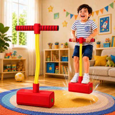 GRAPHENE Kids Pogo Jumper Foam Hopper Toy