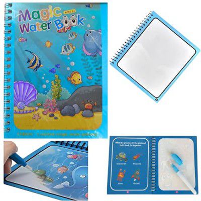Graphene Magic Water Coloring Book, Educational Fun & Bonding Time for Kids