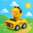 GRAPHENE Press & Go Friction-Powered Cars for Toddlers–Animal Mini Racing Car Push & Go Vehicle for Early Learning Skill Development Fun Toy for 0-3 Month Babies & Kids - (Random Character)...