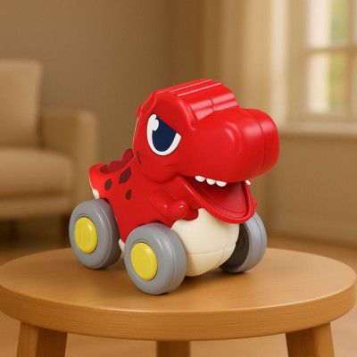 GRAPHENE Push & Go Dinosaur Car Toy (Random Design)