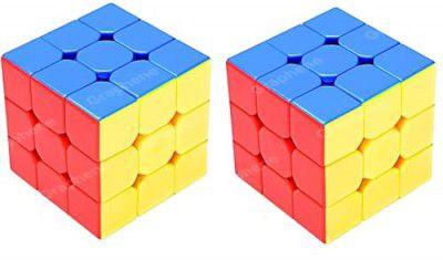 GRAPHENE Smart Activity Magical Cube 3X3X3 (Age 4+ Years and Above) Pack of 2
