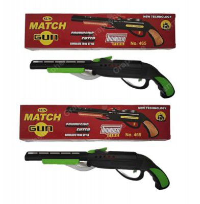 GRAPHENE Toy Blaster Gun for Diwali Matchis Gun Toy 2 Pcs Pub-G Gun Toy (Pack of 2)