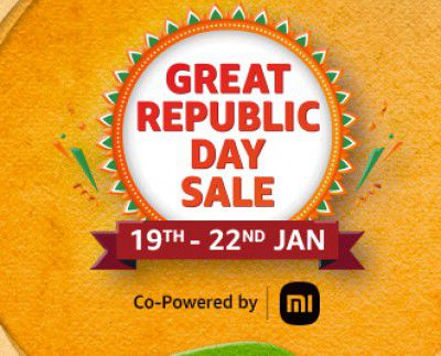 Amazon Great Republic Day Sale: 19th to 22nd January 2023 | Extra 10% Off on SBI Card