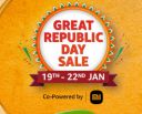 Amazon Great Republic Day Sale: 19th to 22nd January 2023 | Extra 10% Off on SBI Card...