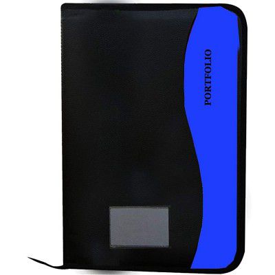 GreatDio A4 Size Blue Deluxe Executive Files and Folders, Certificate, Documents Holder with 20 Leaf (Purple)