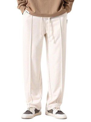 GRECIILOOKS Men's Lycra Cargo Track Pants – Loose Fit Joggers for Men 