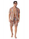 GRECIILOOKS Night Suit Set for Men| Rayon Printed Night Dress Set| Pajama Shorts Night Suits Set| Men Lounge Wear Set| Summer Wear for Men| Goa Wear Set...