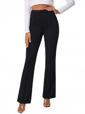 Greciilooks Womens Yoga Dress Pants Stretchy Work Slacks Business Casual Office Straight Leg/Boot-Cut Elastic Waist Regular Fit Trouser Pant