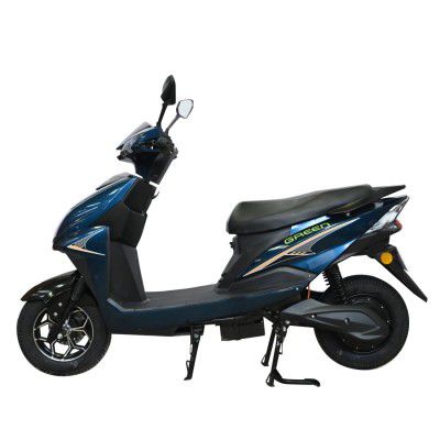 [Extra Rs 2860 OFF] Green Invicta Low Speed Electric Scooter Non RTO 60KM Range White with Portable Charger